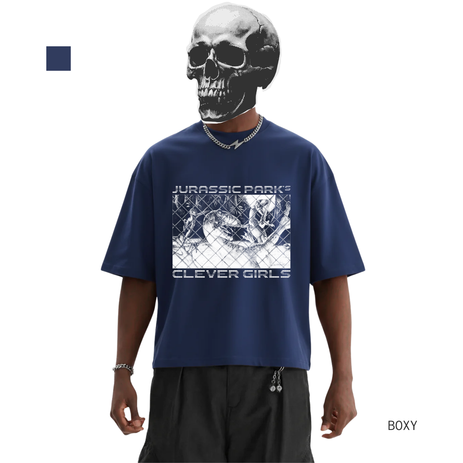 CAMISETA JURASSIC PARK [CLEVER GIRLS]