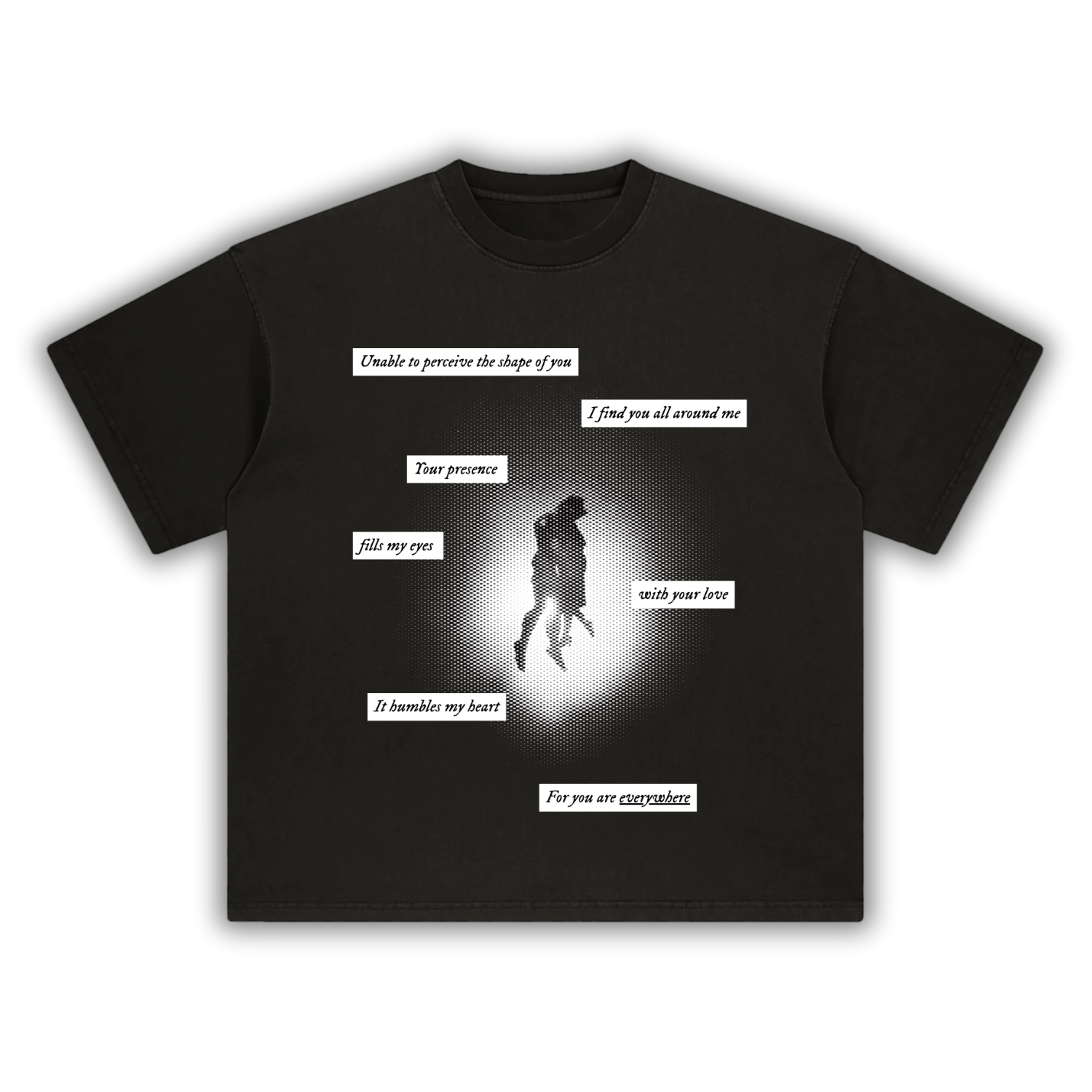 CAMISETA THE SHAPE OF WATER [POEM]